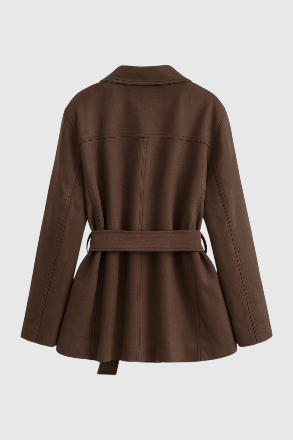 Clara | Brown Trench Coat - ginlerie 3