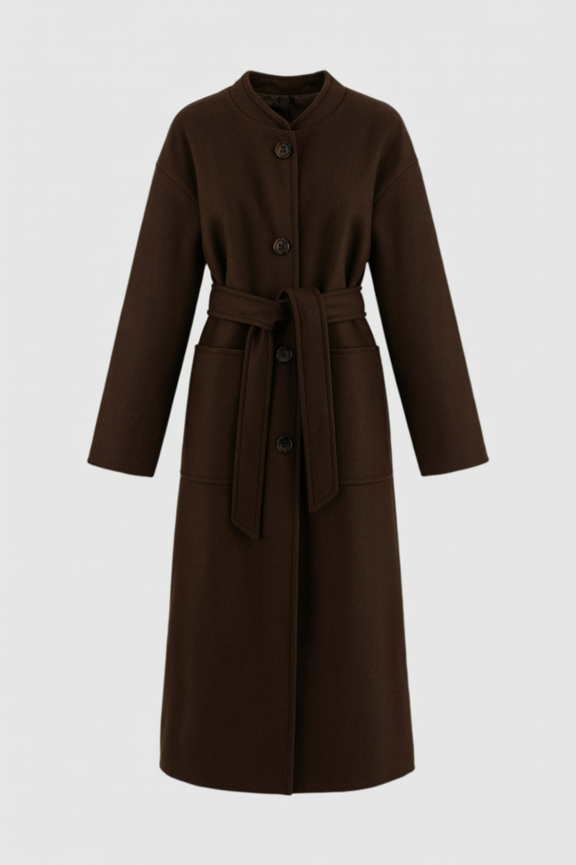 Clara | Brown Winter Coat - ginlerie 0