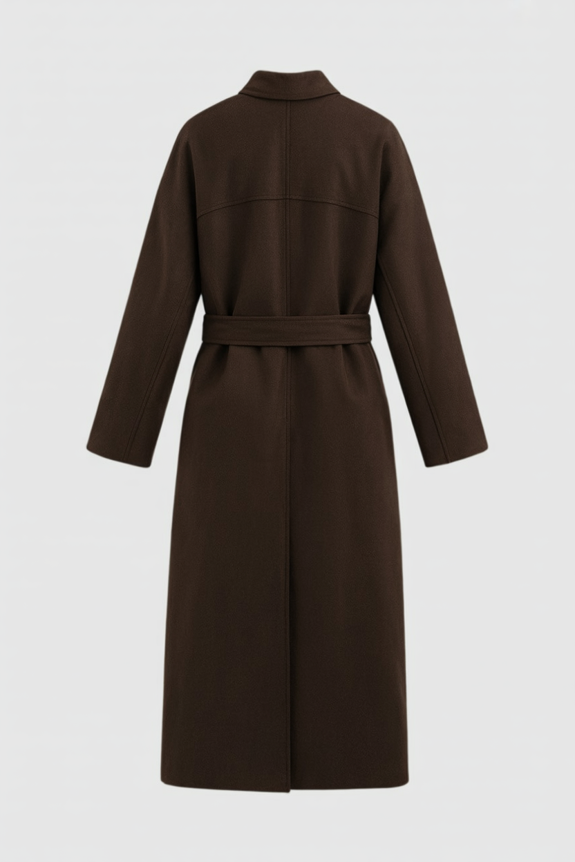 Clara | Brown Winter Coat - ginlerie 4