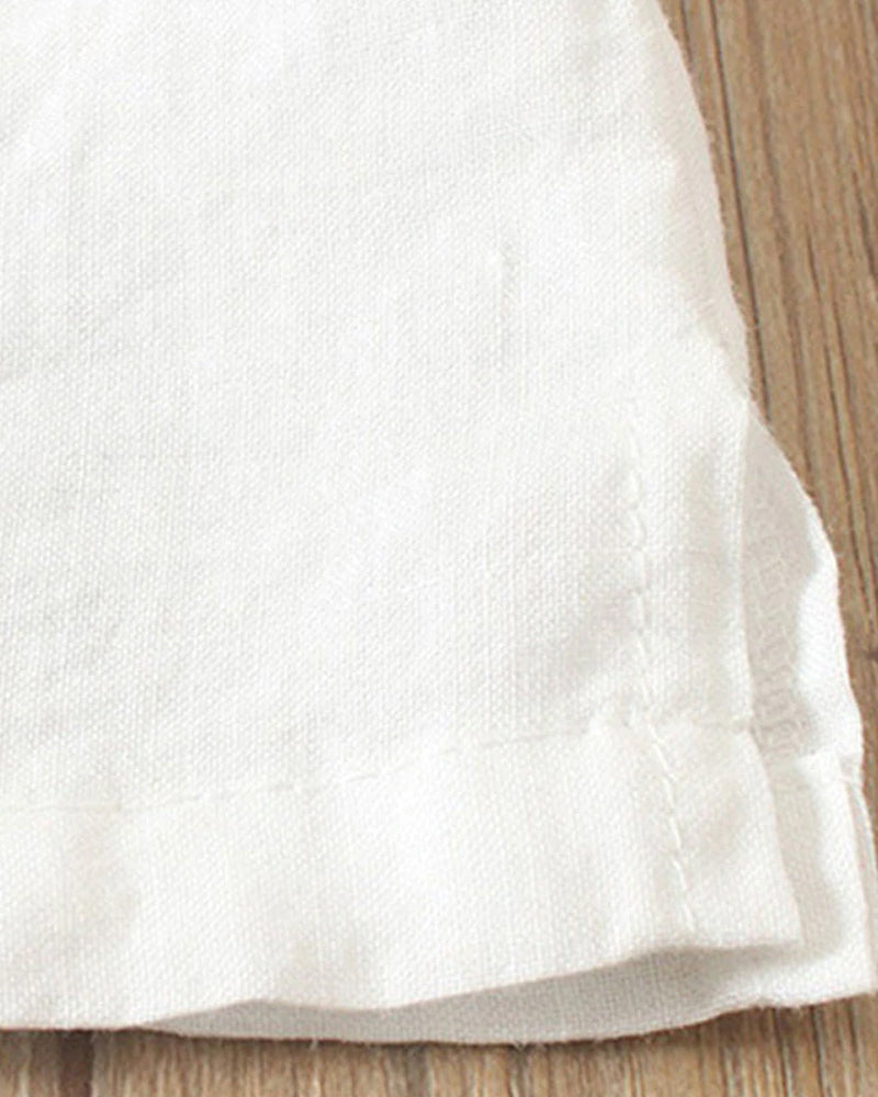 Clara | Button Detail Casual Blouse - ginlerie 6