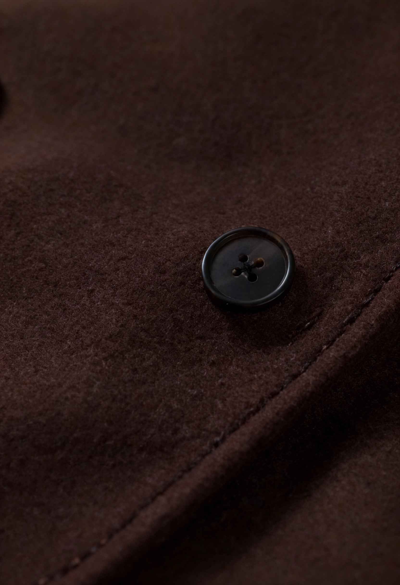 Clara | Chic Dark Brown Coat - ginlerie 5