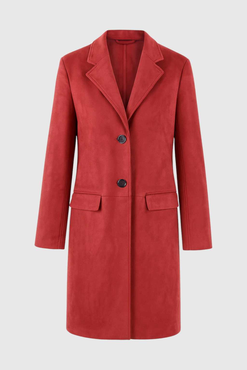 Clara | Chic Red Coat - ginlerie 0