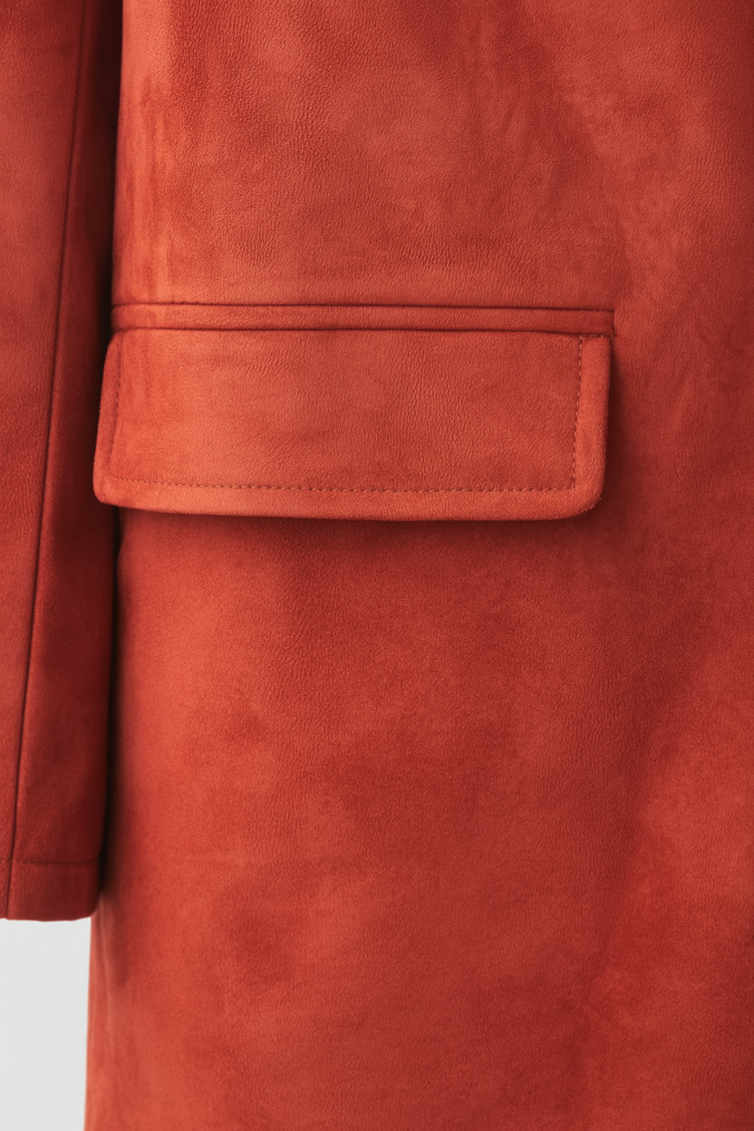 Clara | Chic Red Coat - ginlerie 5