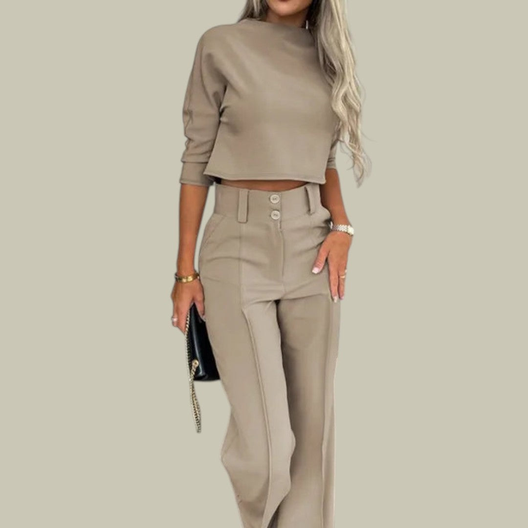 Clara | Chic Relaxed Loungewear Set - ginlerie 3