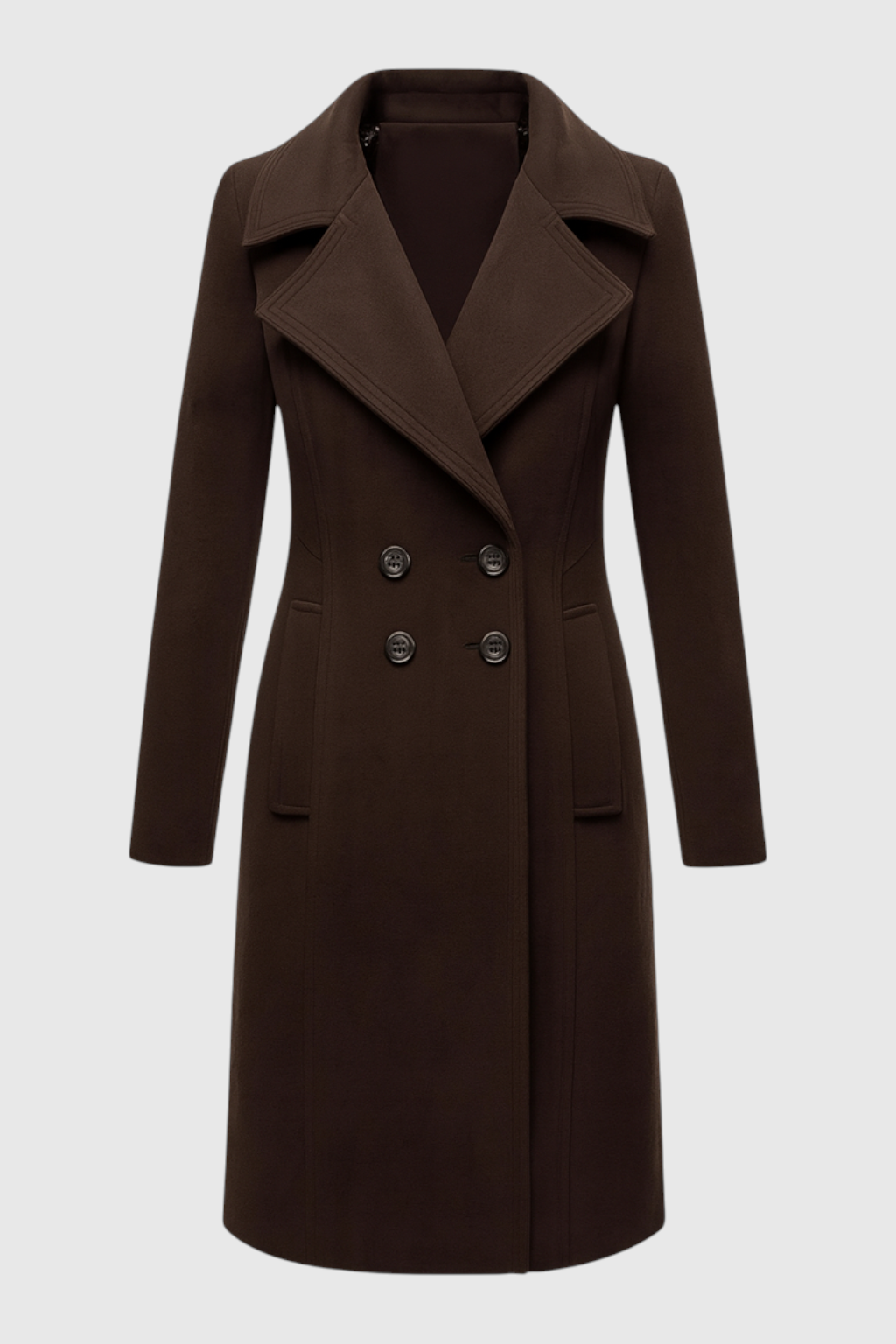 Clara | Classic Brown Trench Coat - ginlerie 0