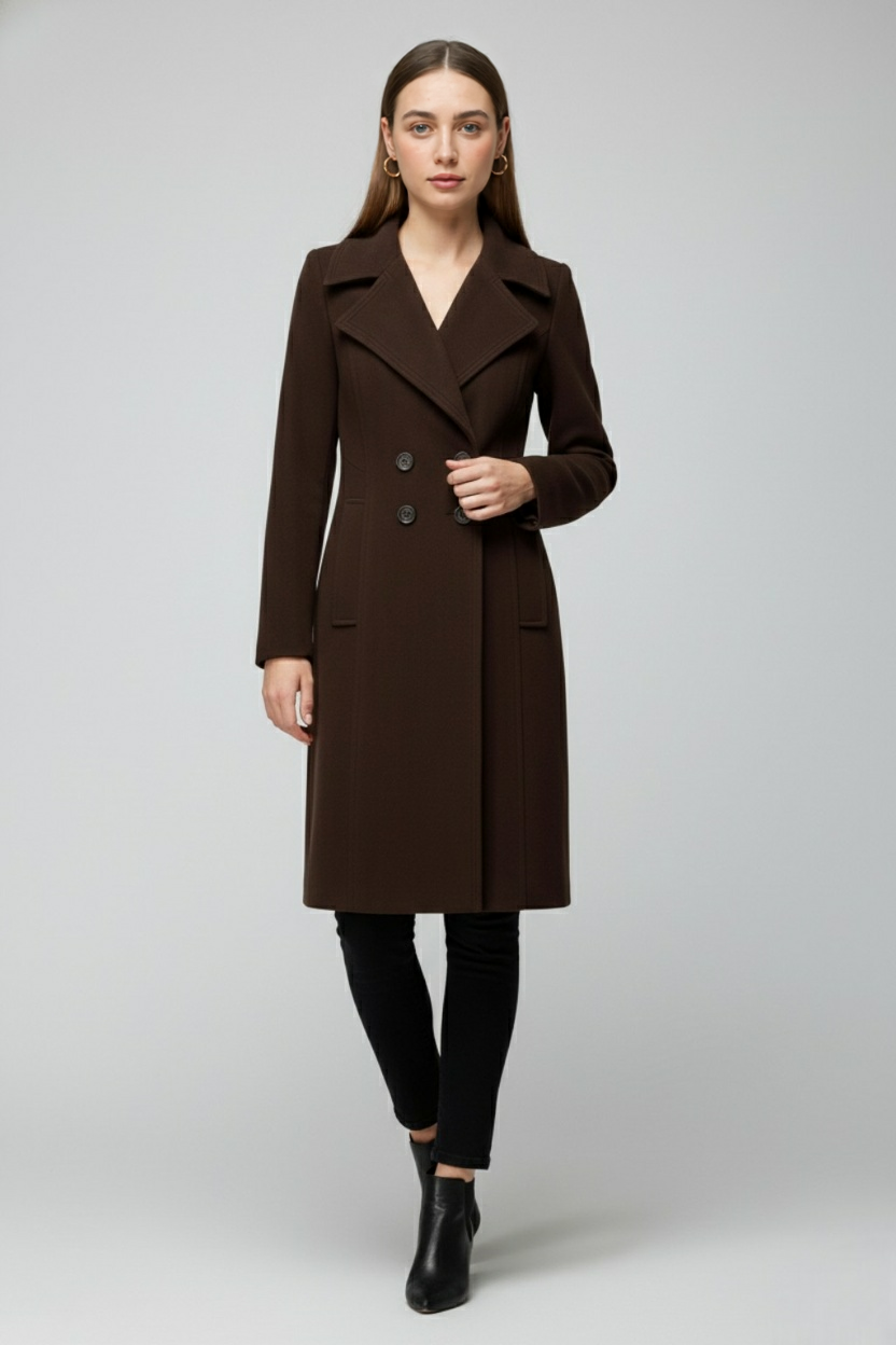 Clara | Classic Brown Trench Coat - ginlerie 2