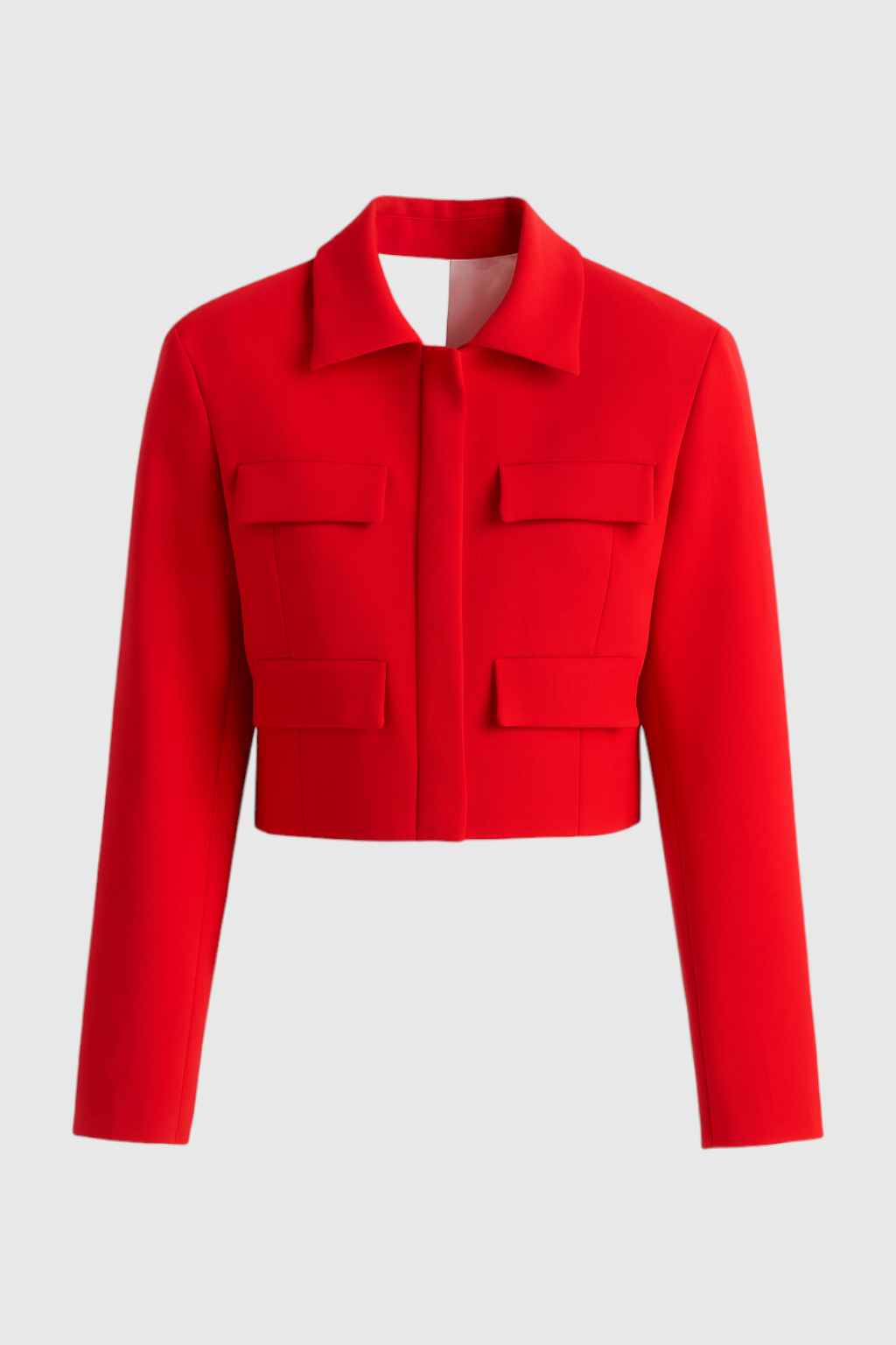 Clara | Cropped Button Jacket - ginlerie 0