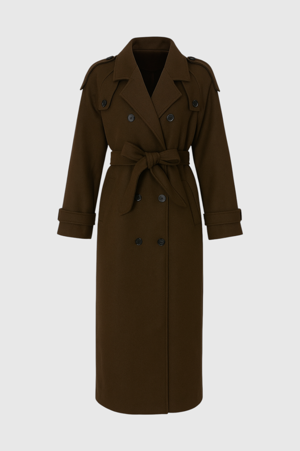 Clara | Double-Breasted Trench Coat - ginlerie 0