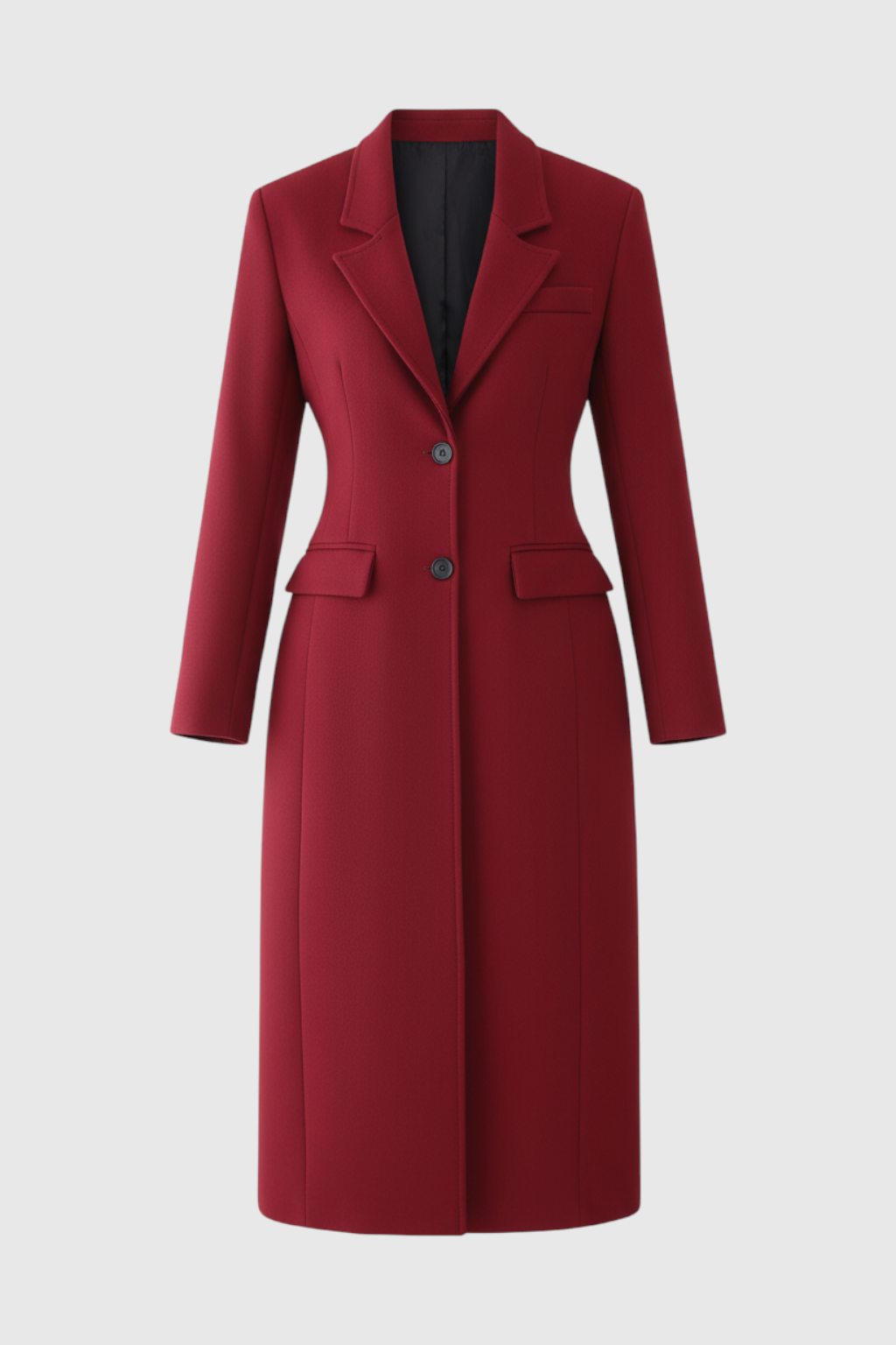 Clara | Elegant Red Coat - ginlerie 0