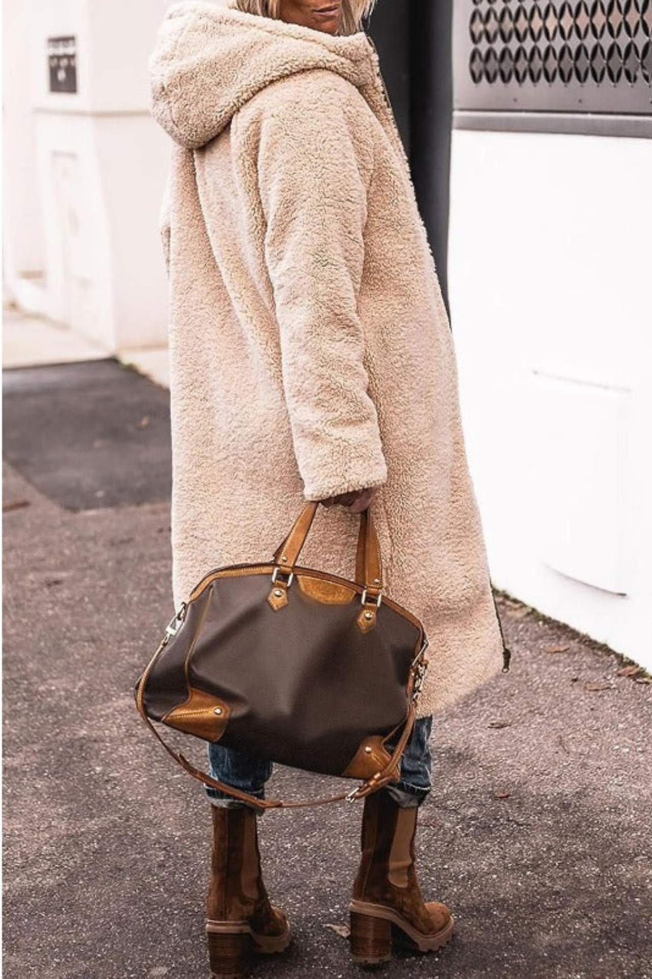 Clara | Elegant Reversible Winter Coat - ginlerie 1