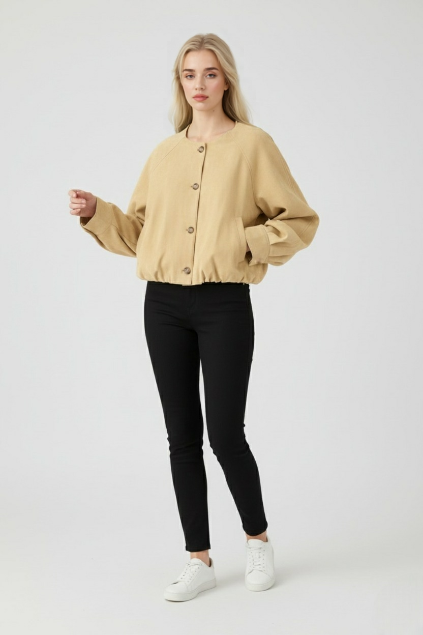 Clara | Elegant Short Jacket - ginlerie 1