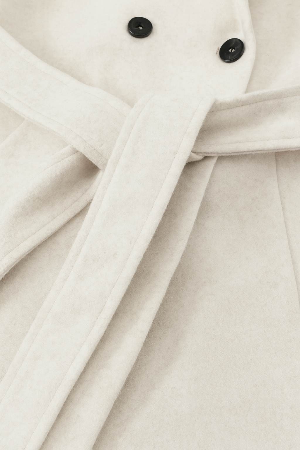 Clara | Hooded Beige Coat - ginlerie 4