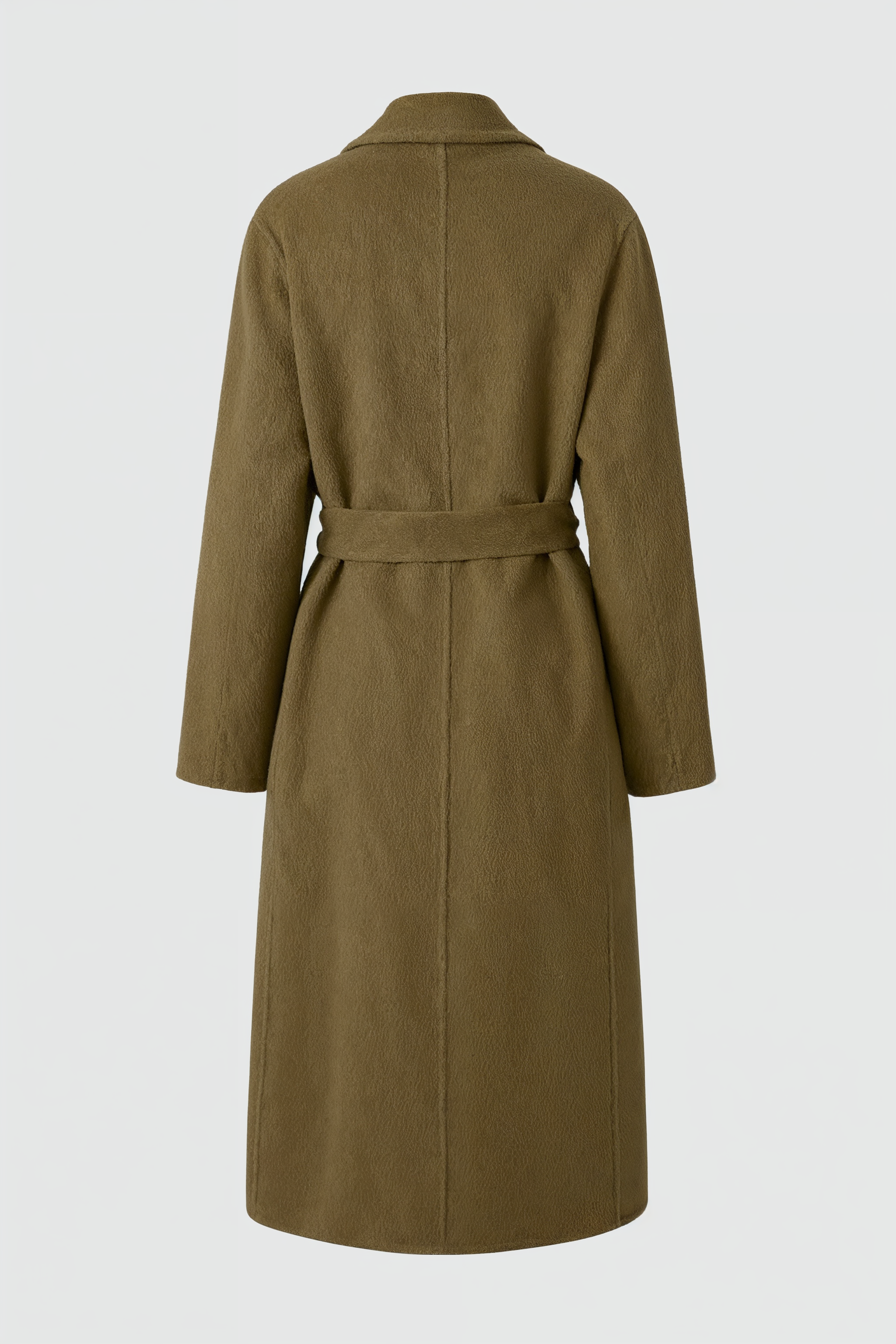 Clara | Khaki Overcoat - ginlerie 3