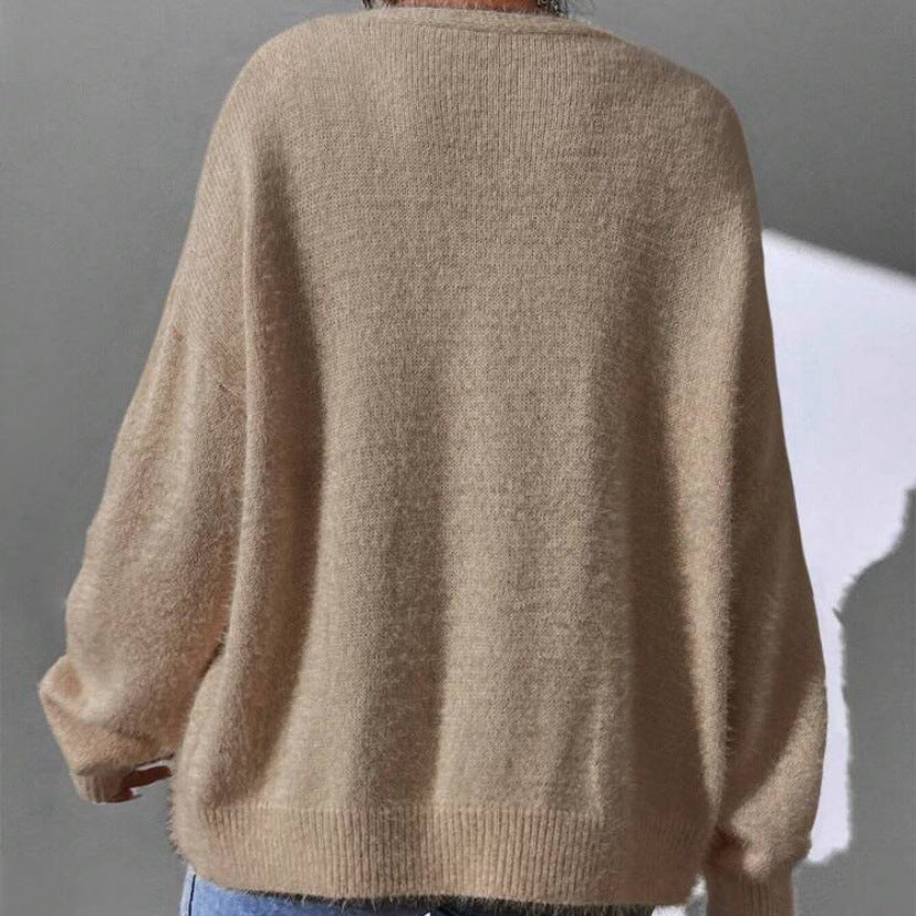 Clara | Luxe Faux Mink Cardigan - ginlerie 5