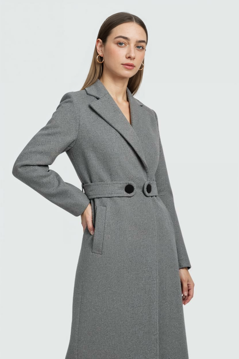 Clara | Mid-Length Winter Coat - ginlerie 1