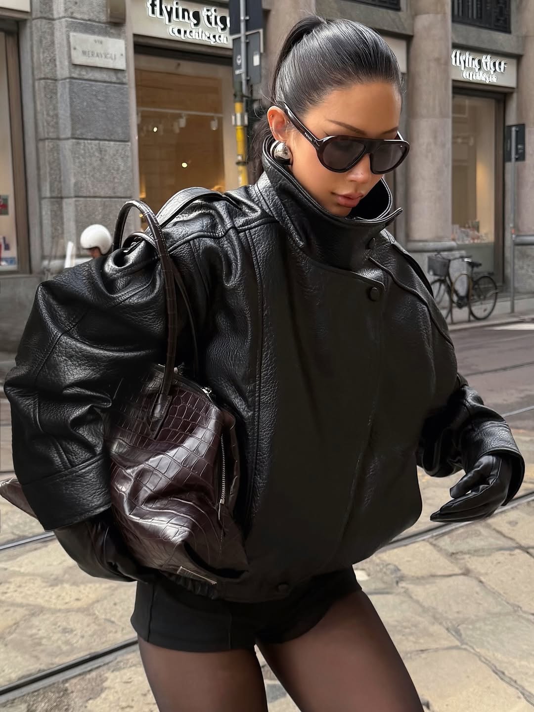 Clara | Oversized High-Neck Jacket - ginlerie 6