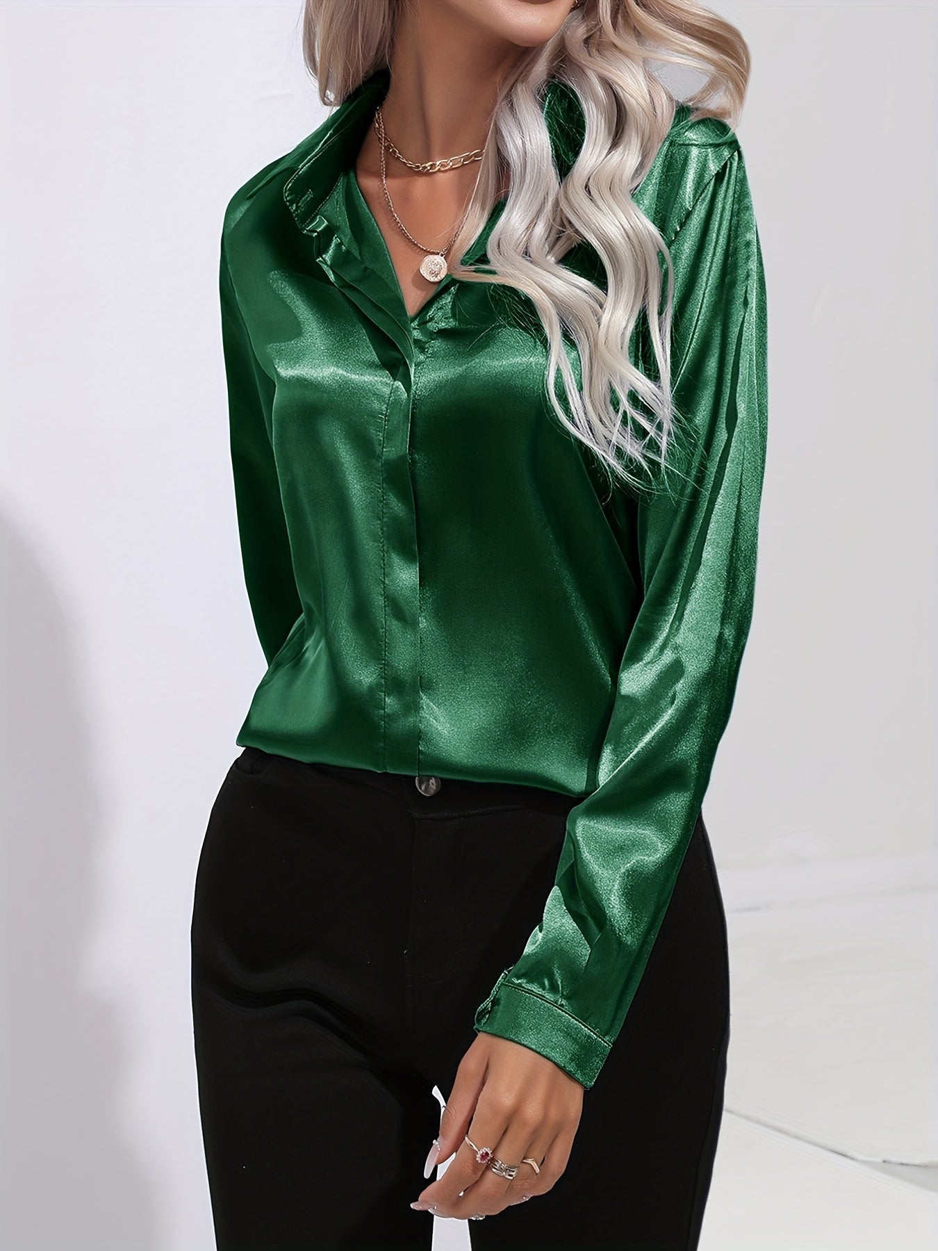 Clara | Silk Blouse - ginlerie 3