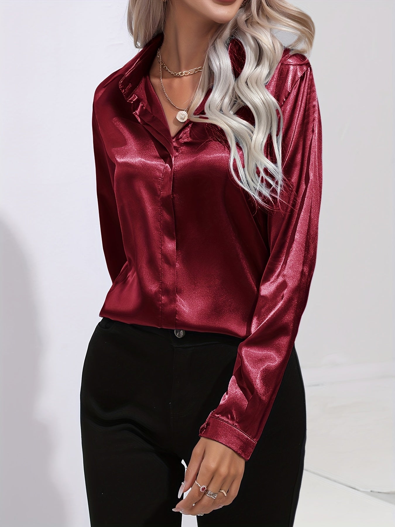 Clara | Silk Blouse - ginlerie 4