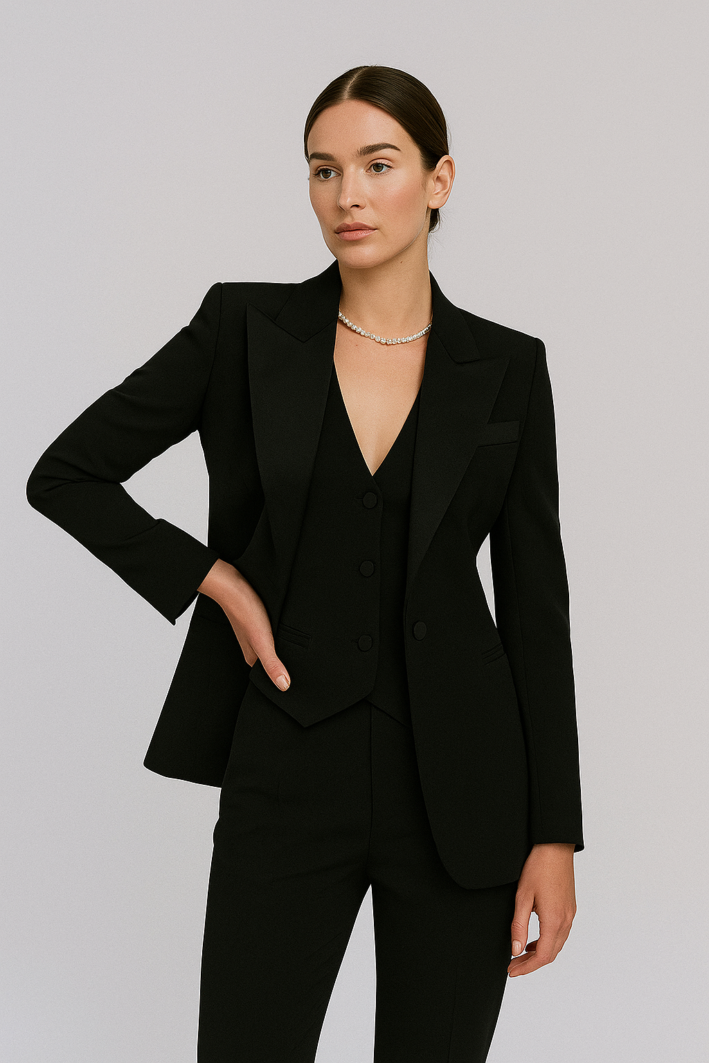 Clara | Three Piece Tailored Suit Set - ginlerie 0
