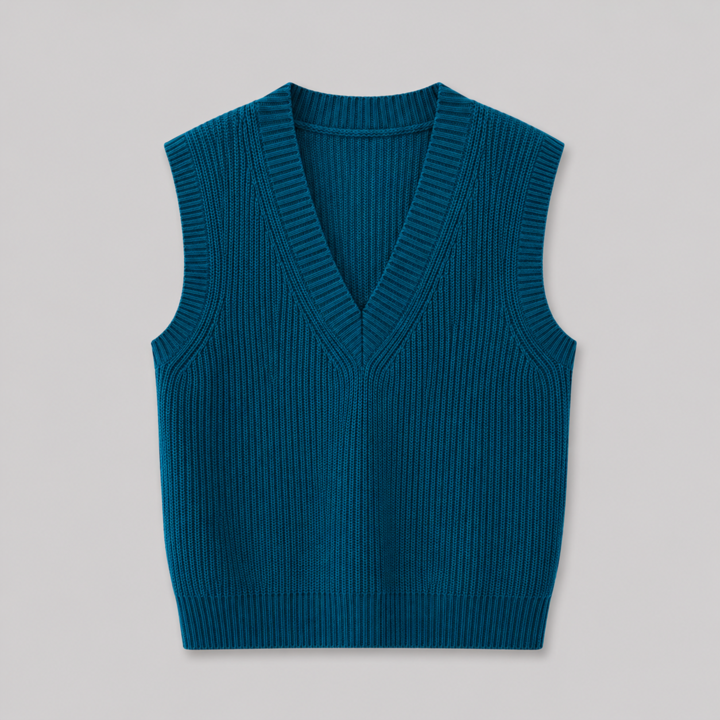 Clara | V-Neck Knit Vest - ginlerie 4