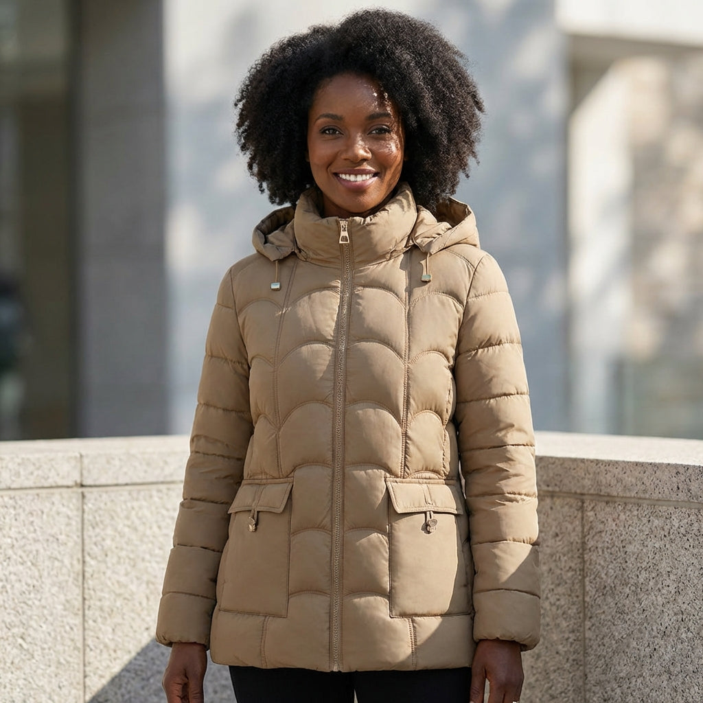 Eleanor | Hooded Puffer Jacket - ginlerie 0