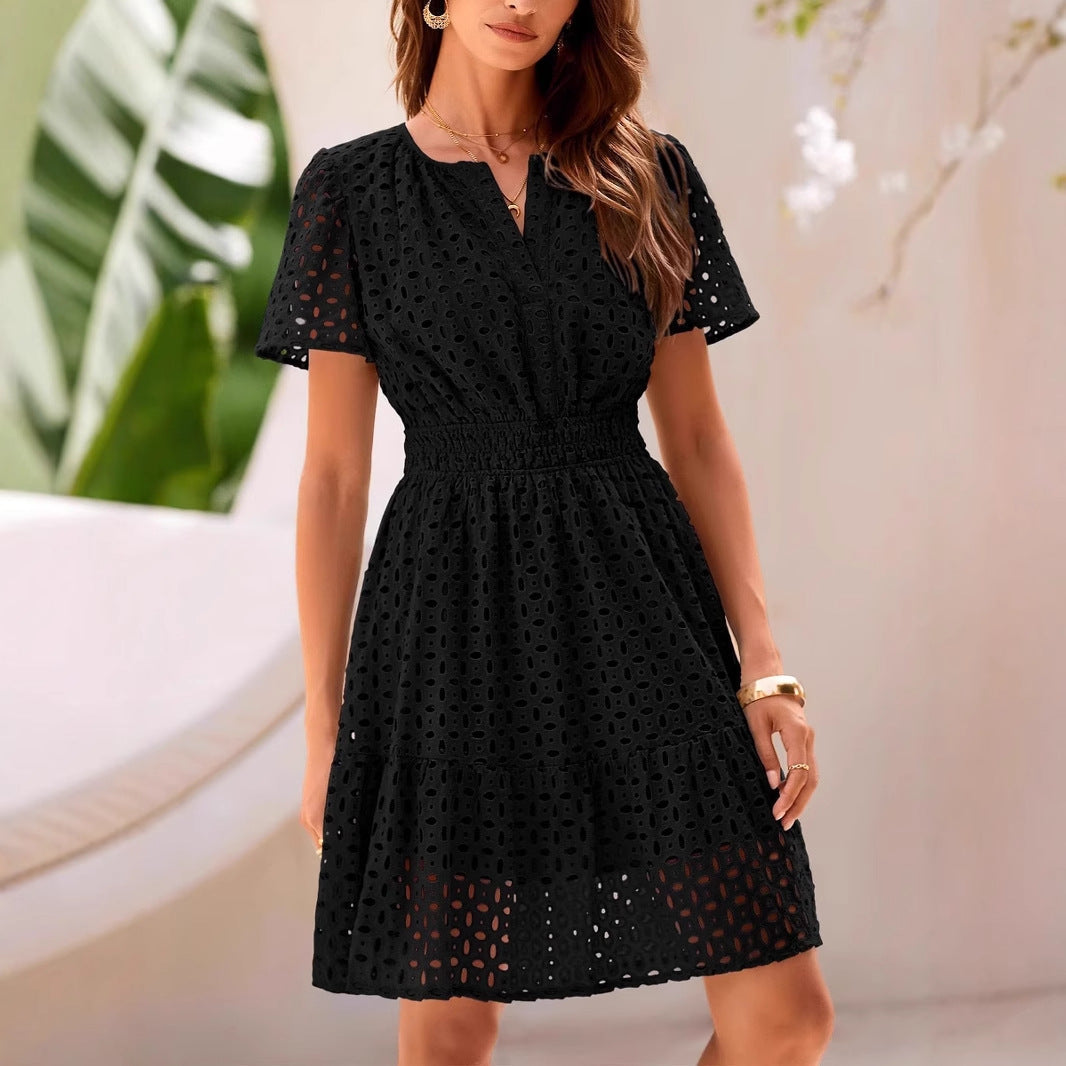 Elena | A-Line Dress - ginlerie 2
