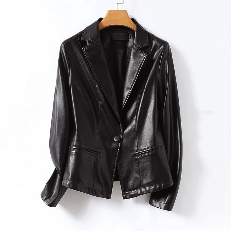 Elena | Black Blazer for Women - ginlerie 2