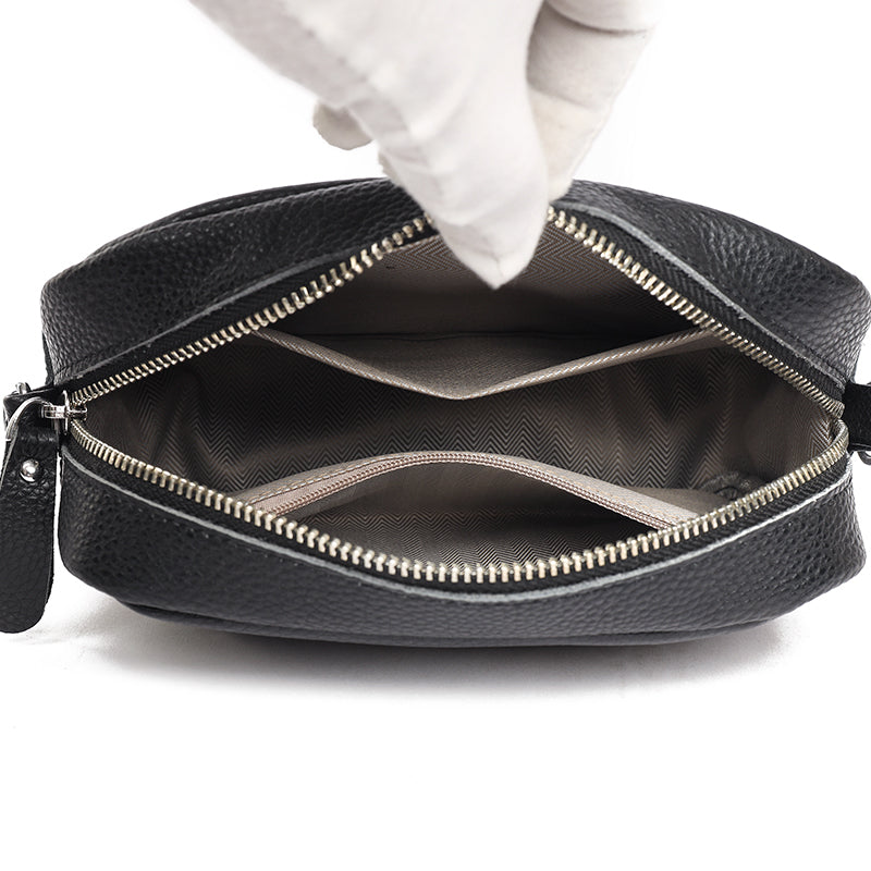 Elena | Black Shoulder Bag - ginlerie 4