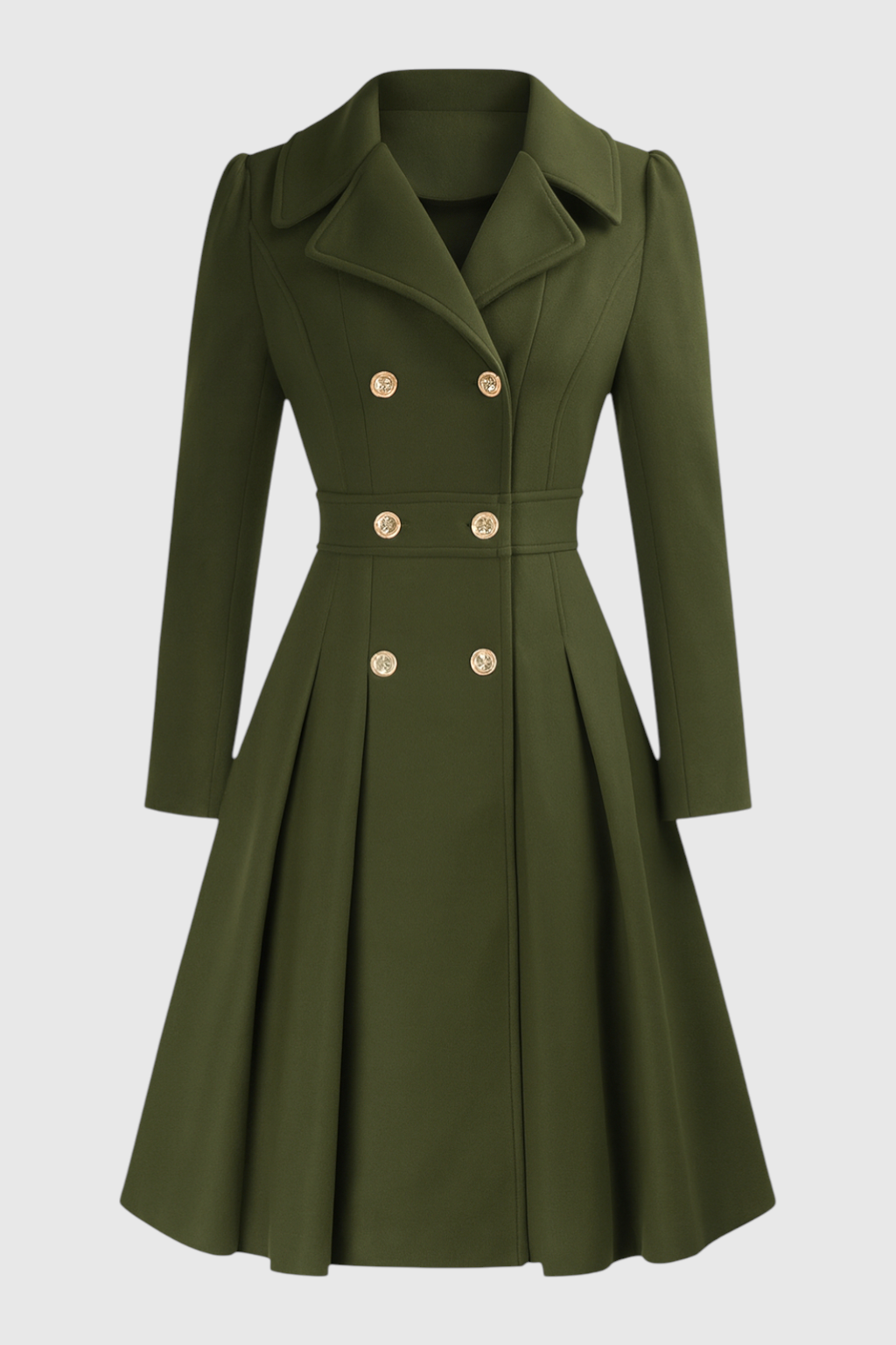 Elena | Black Trench Coat - ginlerie 0