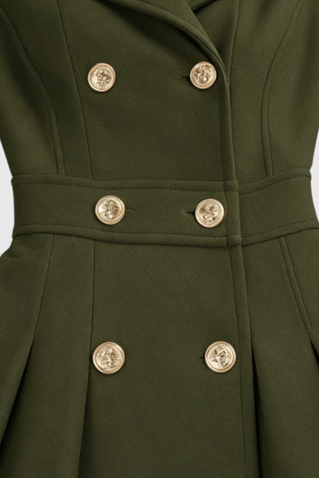 Elena | Black Trench Coat - ginlerie 6