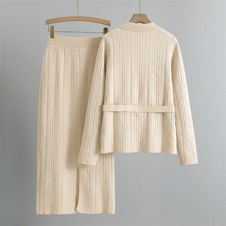 Elena | Blazer and Skirt Set - ginlerie 4