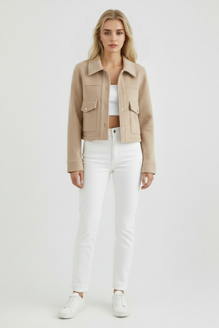 Elena | Chic Autumn Jacket - ginlerie 2