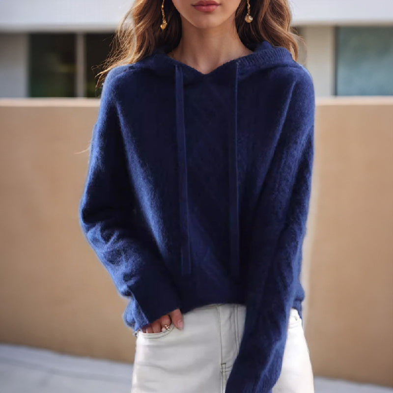 Elena | Cozy Hooded Pullover - ginlerie 2