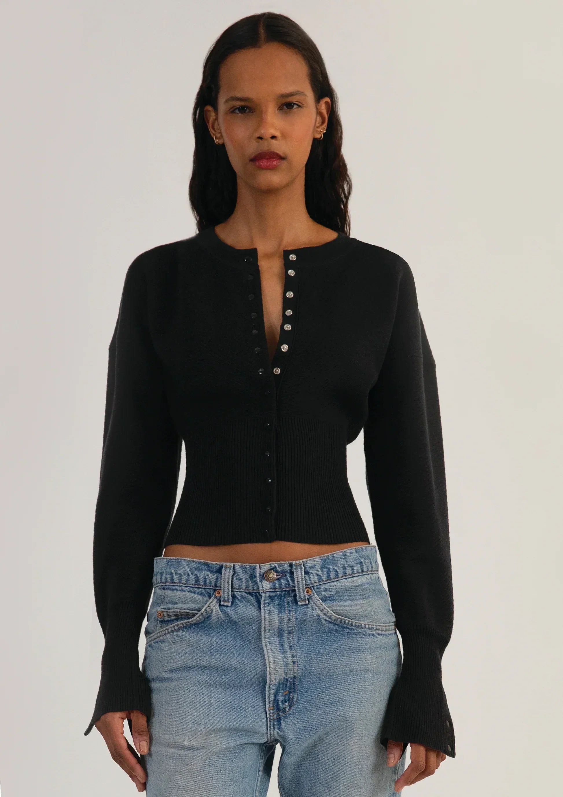 Elena | Cropped Cardigan Sweater - ginlerie 6