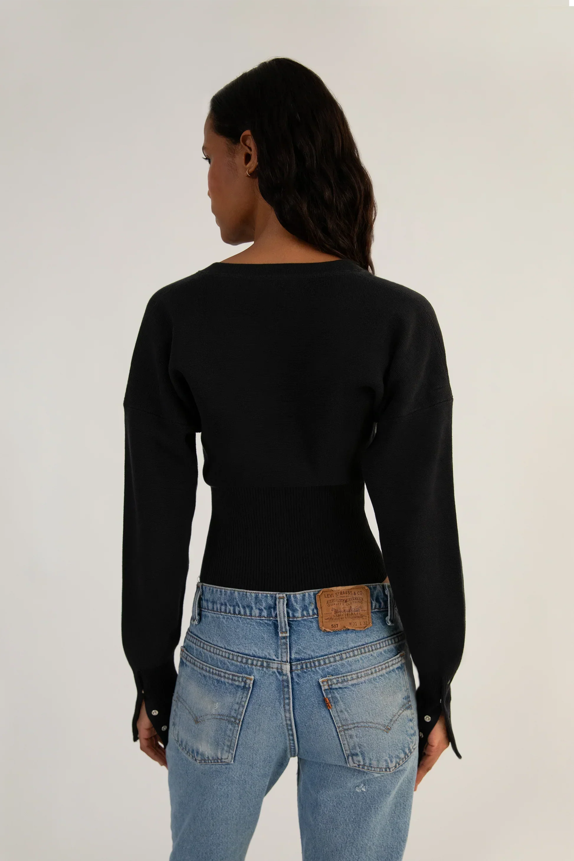 Elena | Cropped Cardigan Sweater - ginlerie 7