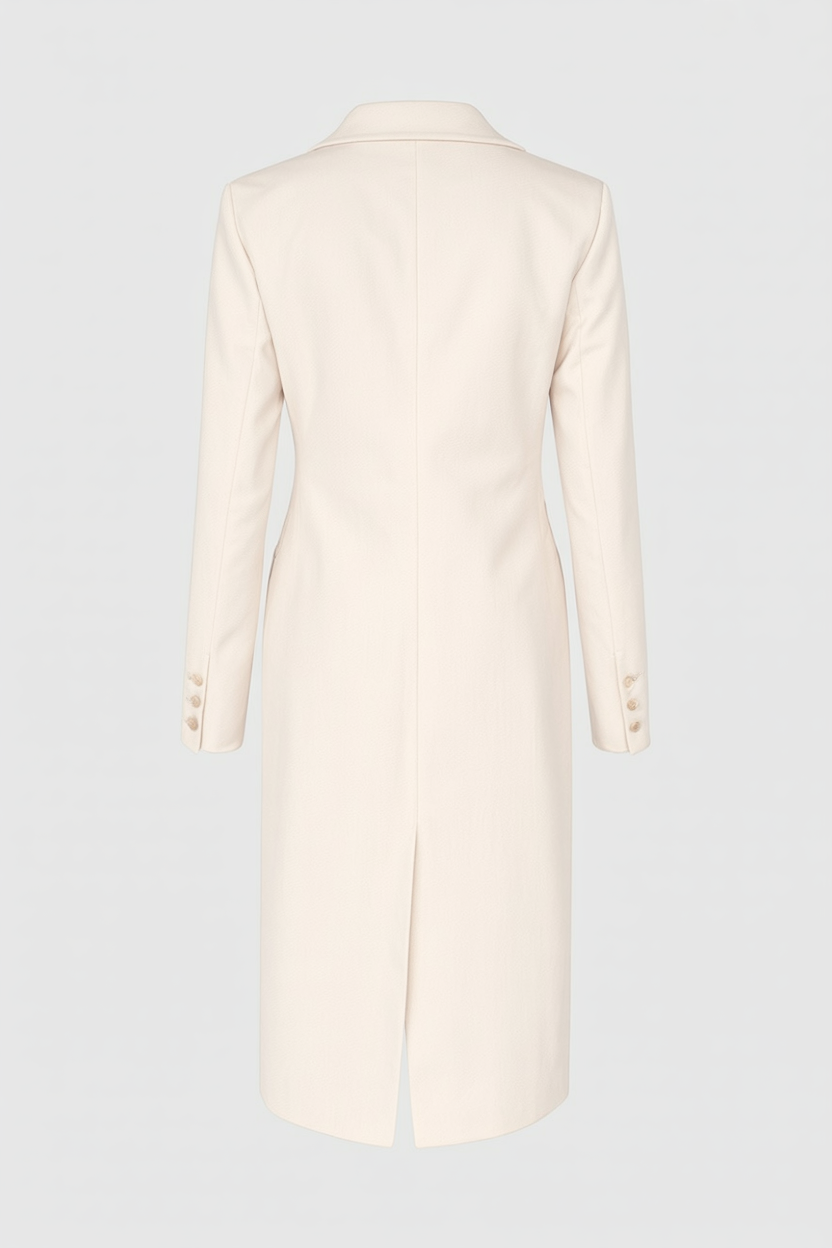 Elena | Double-Breasted Coat - ginlerie 3