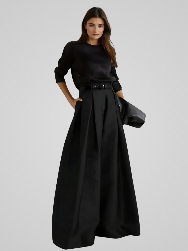 Elena | Elegant Trouser Skirt - ginlerie 1