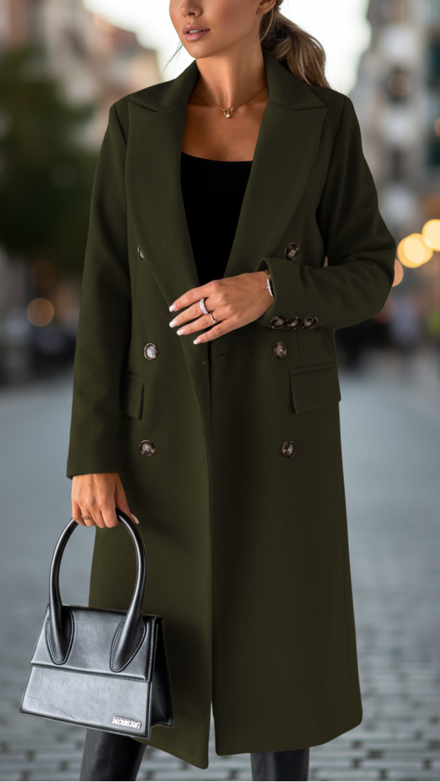 Elena | Elegant Winter Coat - ginlerie 0