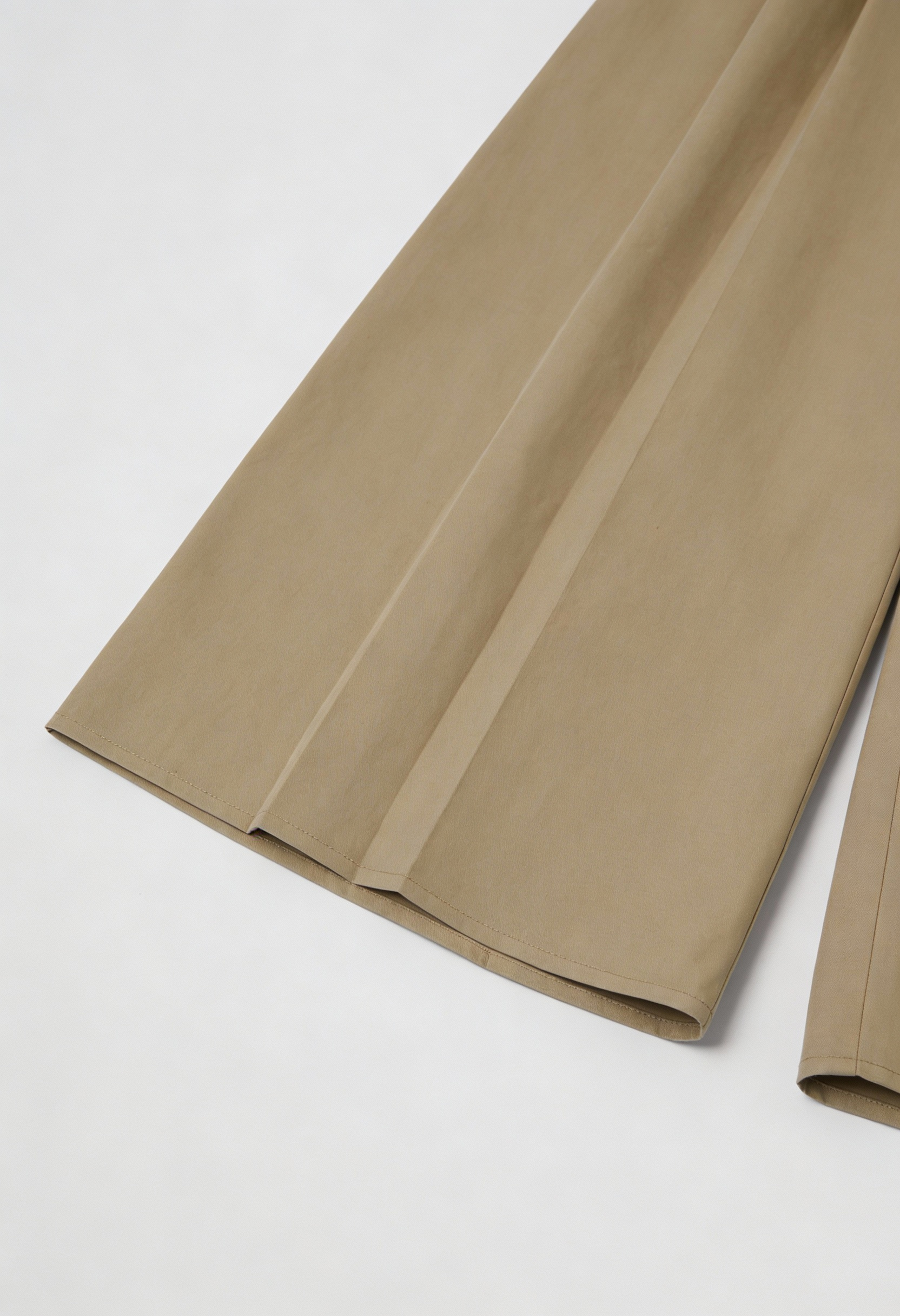 Elena | Khaki Palazzo Pants - ginlerie 6