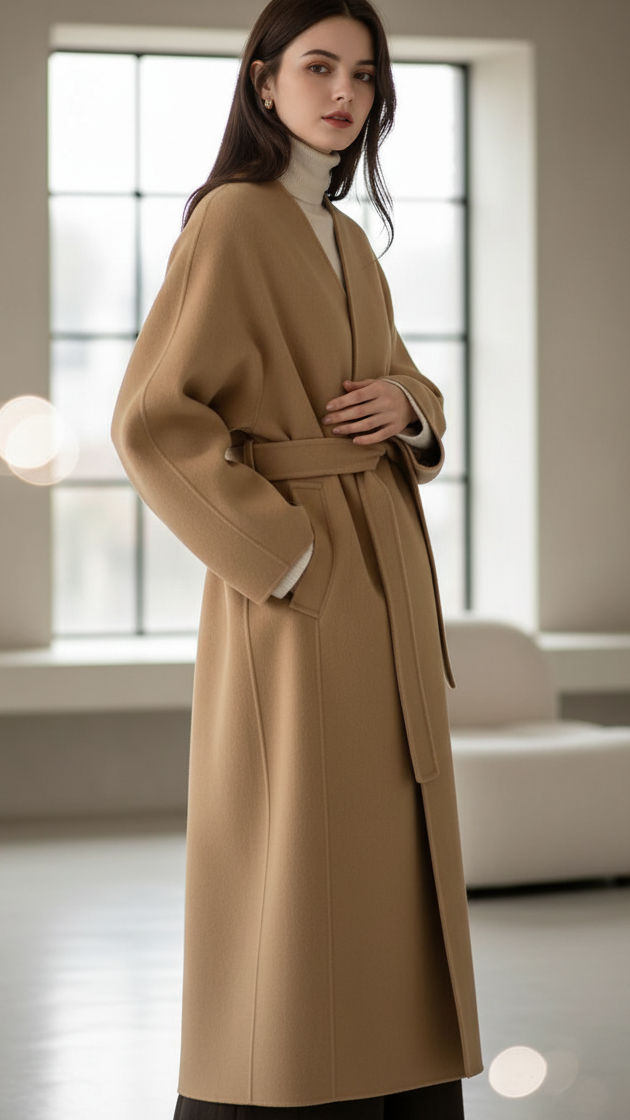 Elena | Kimono-Style Coat - ginlerie 1