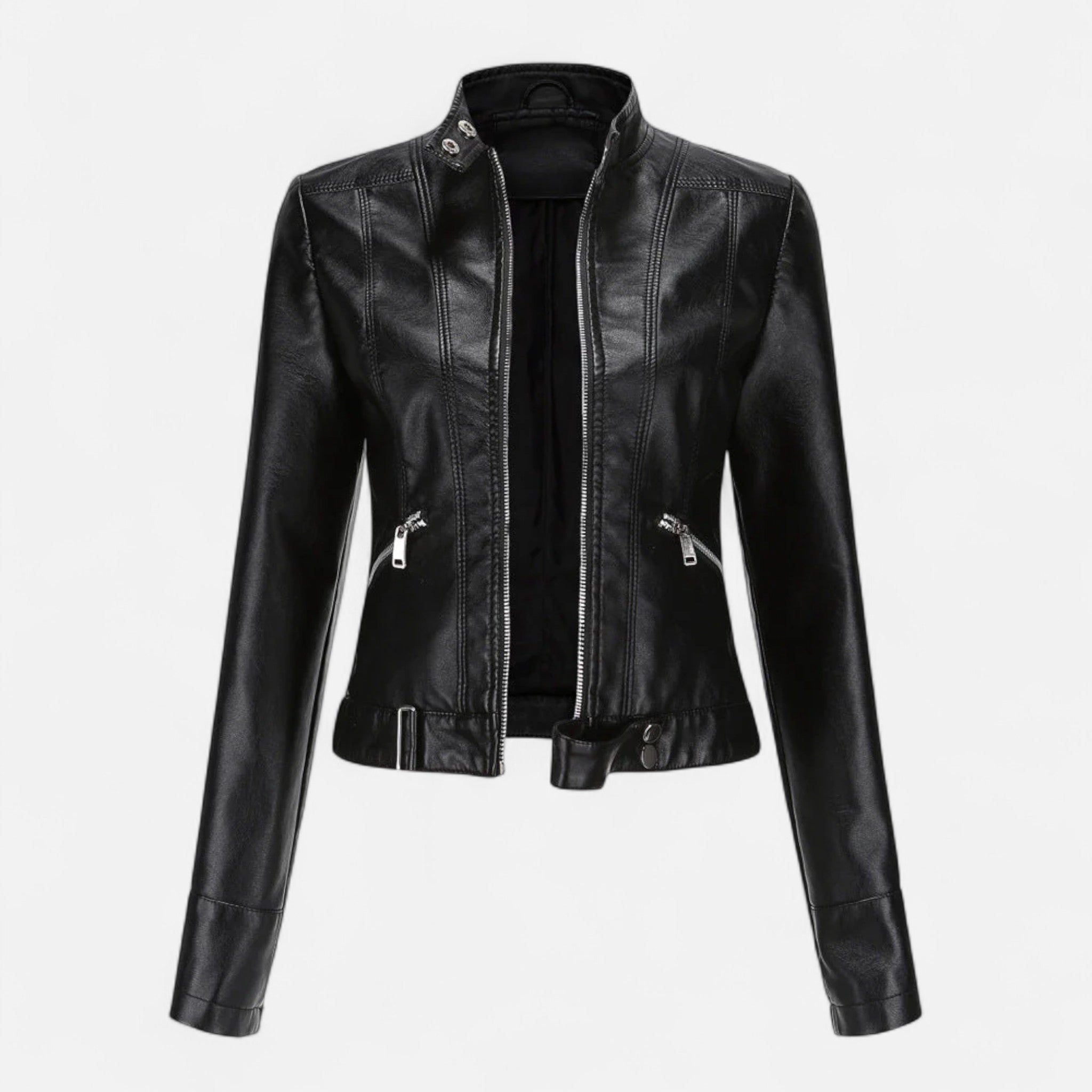 Elena | Leather Jacket Women - ginlerie 3