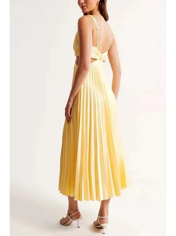 Elena | Long Sleeve Maxi Dress - ginlerie 1