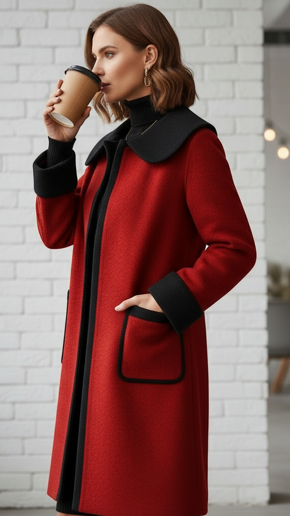 Elena | Longline Coat - ginlerie 1