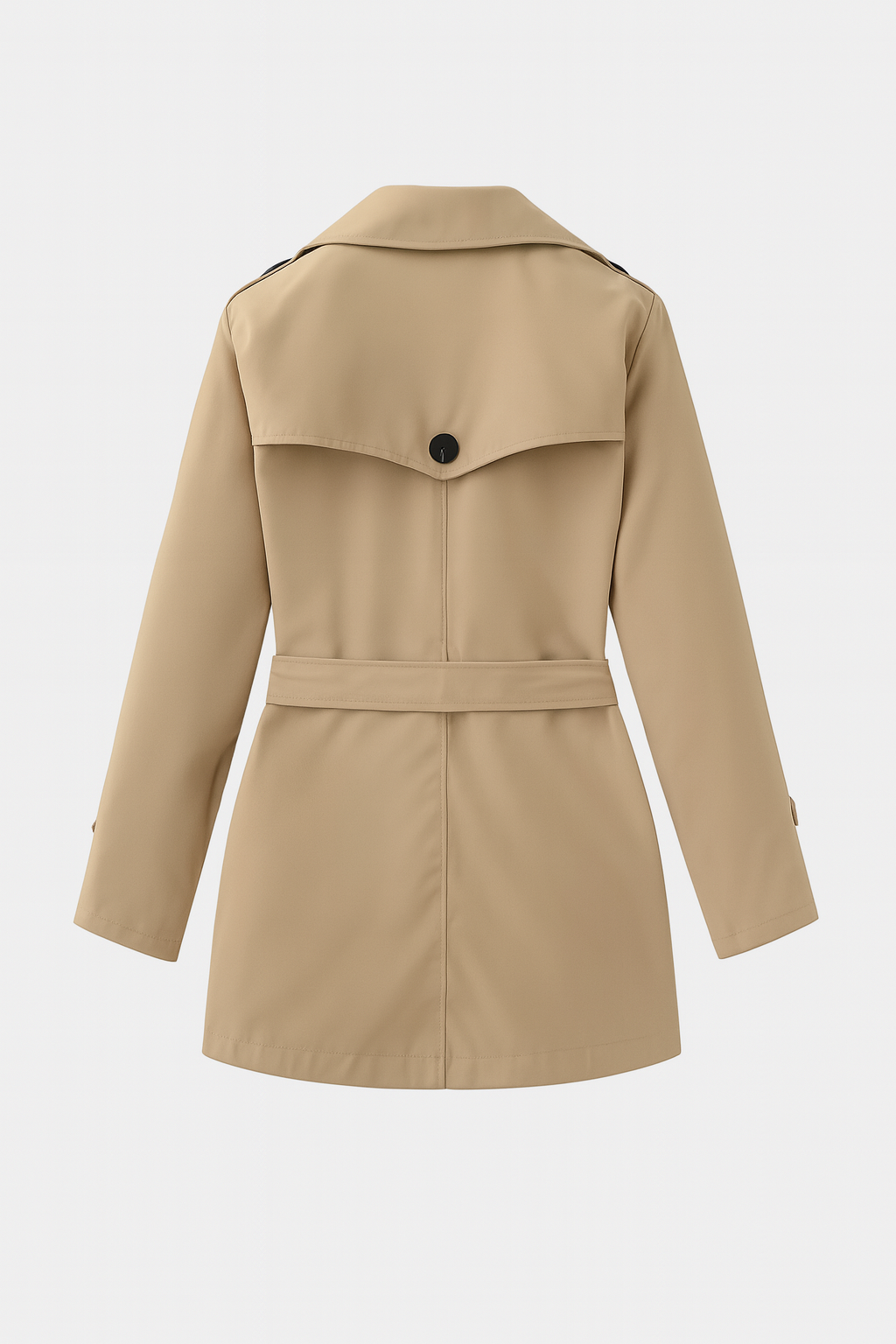 Elena | Mid-Length Trench Coat - ginlerie 3