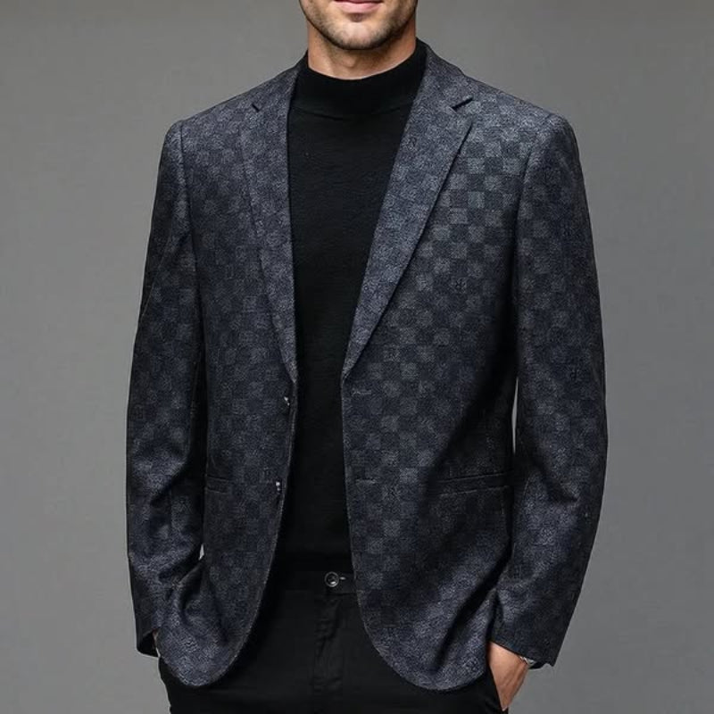 Elena | Patterned Evening Blazer - ginlerie 2