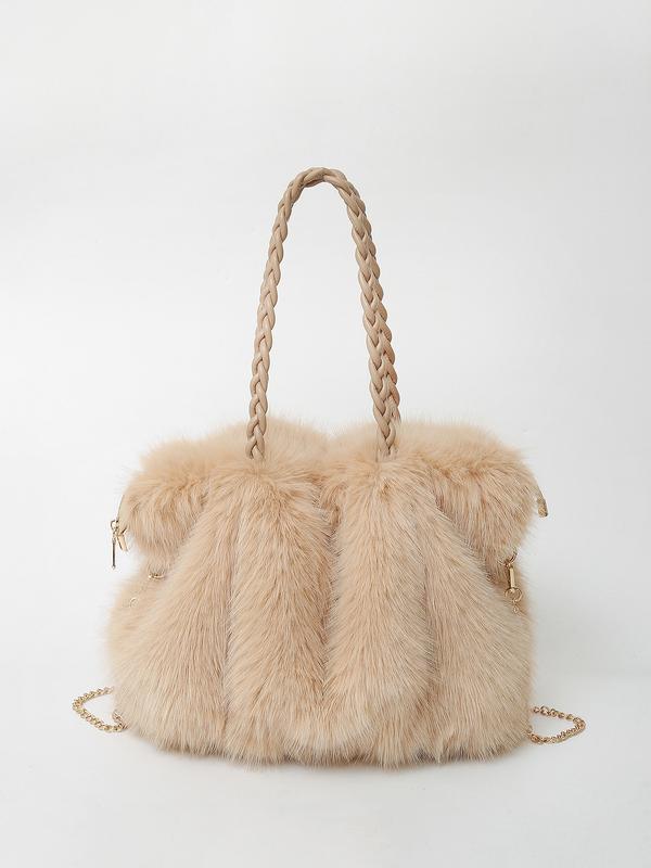 Elena | Plush Velvet Tote Bag - ginlerie 2