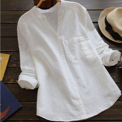 Elena | Relaxed Fit Short Sleeve Button Up Shirt - ginlerie 0
