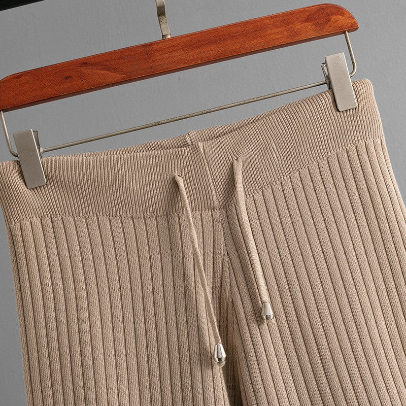 Elena | Ribbed Cotton Lounge Set - ginlerie 7