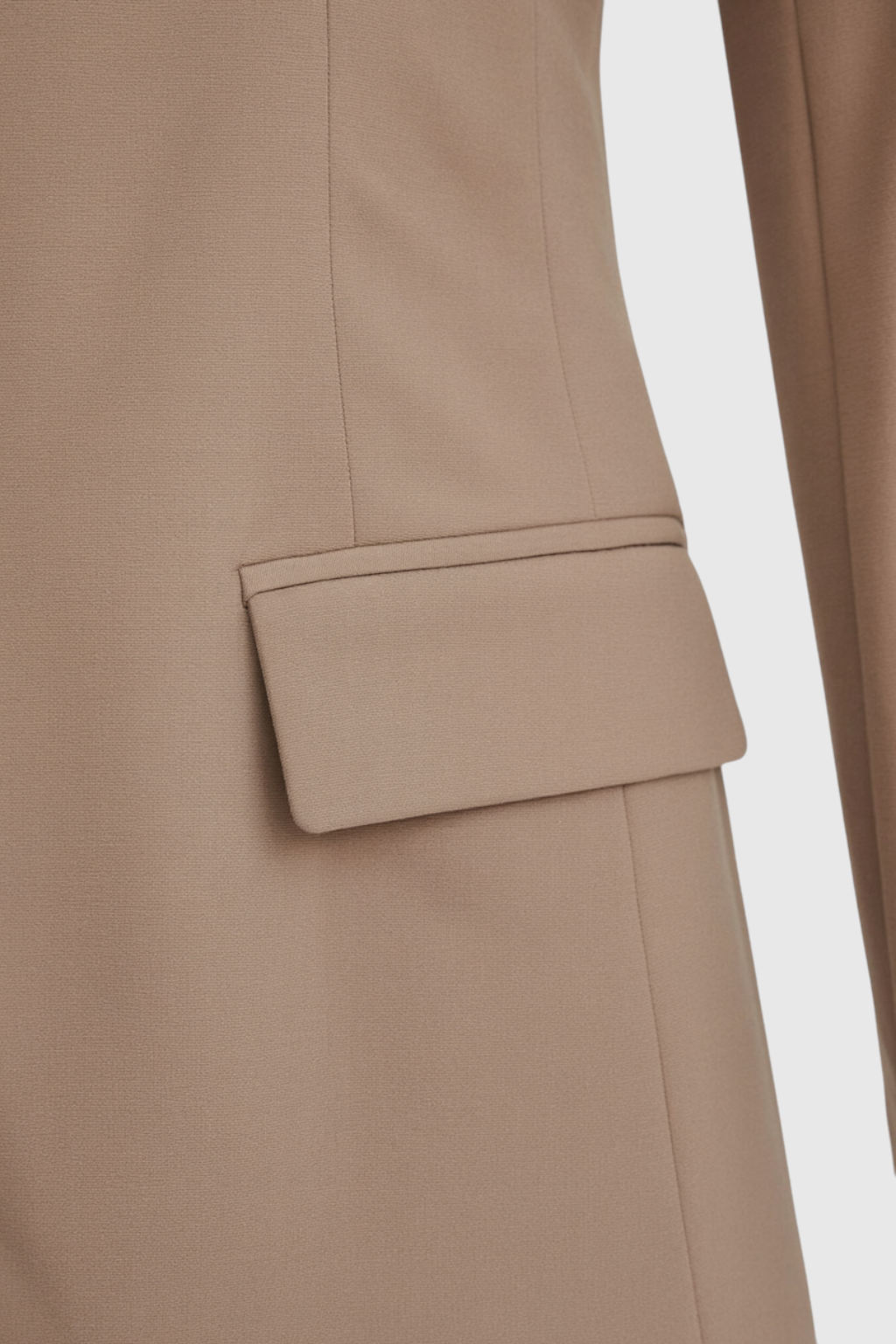 Elena | Slim Khaki Blazer - ginlerie 5