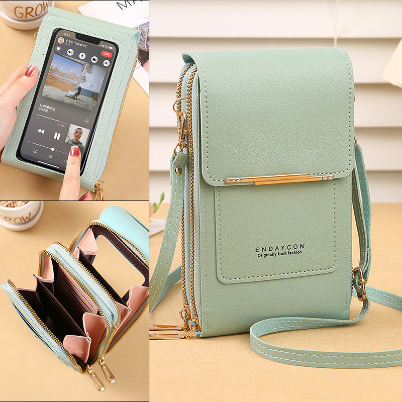 Elena | Touch Screen Messenger Bag - ginlerie 5